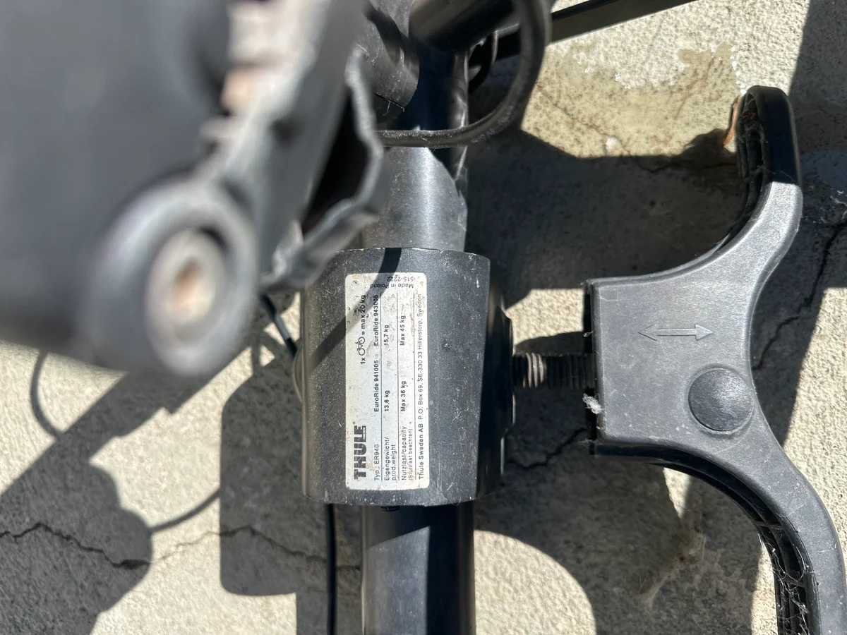 Transbike Thule Euroride para 3 Bikes. — foto 1