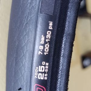 Par de Pneus Vittoria Rubino Pro Graphene 2.0 700x25c — foto 2